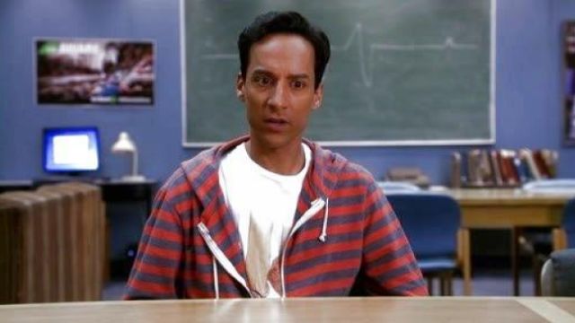 The hoody Thread for Thoughts of Abed Nadir (Danny Pudi) in Community S5E12