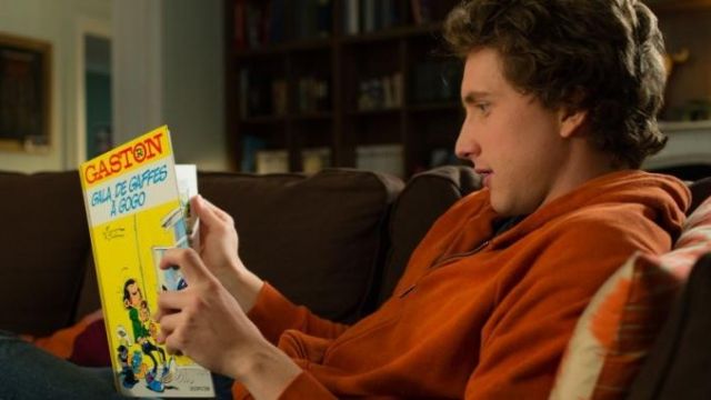 La bande-dessinée que lit Sébastien (Baptiste Lecaplain) dans Libre et assoupi