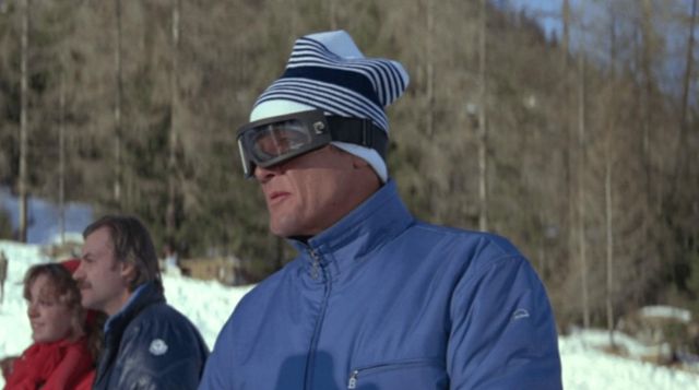 The ski goggles Pierre Cardin James Bond (Roger Moore) for your eyes only