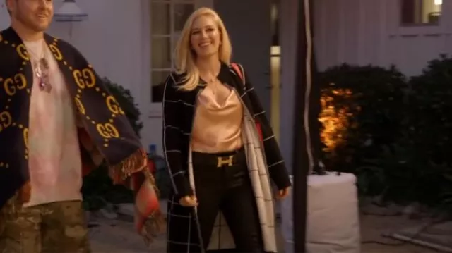 Nhbt Inhabit Cashmere Blend Reversible Coat worn by Heidi Montag as seen in The Hills: New Beginnings (S02E01)