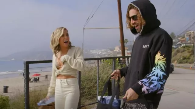 Amiri Eter­nal Hap­pi­ness Hood­ie worn by Brody Jenner as seen in The Hills: New Beginnings (S02E07)