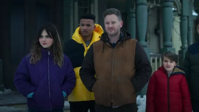Save The Duck Luma Jacket worn by Scot Cavendish (Petrice Jones) as seen in Locke & Key (S02E07)