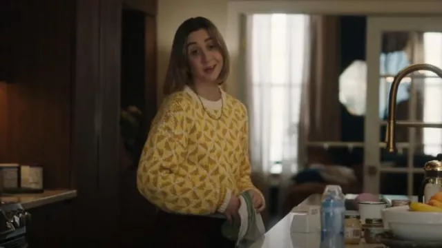Mother The Itsy Crop Sweater worn by Chloe (Madeline Hoarle) as seen in FBI: Most Wanted (S05E08)