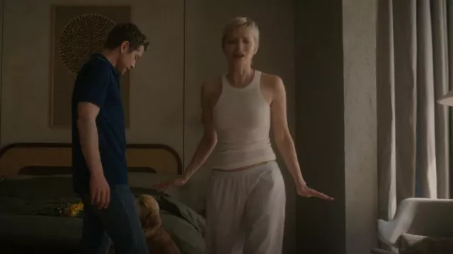 Toteme Curved Rib Tank worn by Sonia Shawcross (Annabelle Dexter-Jones) as seen in American Horror Story (S12E07)