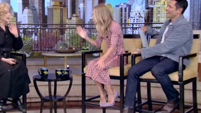 Gianvito Rossi Portofino 105 Sandals worn by Mark Consuelos as seen in LIVE with Kelly and Mark on April 15, 2024