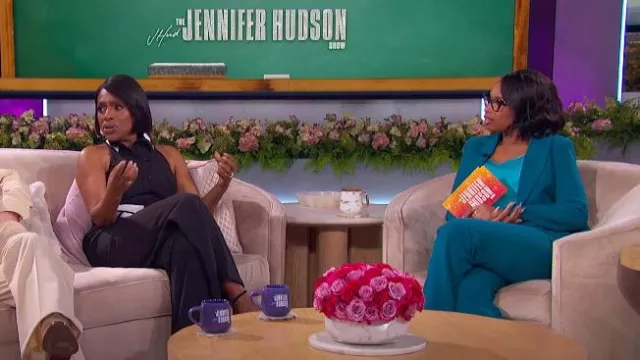 Trina Turk Chimayo Pant worn by Jennifer Hudson as seen in The Jennifer Hudson Show on April 15, 2024