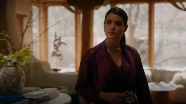 Paige Sevilla Bodysuit worn by Nadia Morales (Eva De Dominici) as seen in The Cleaning Lady (S03E06)