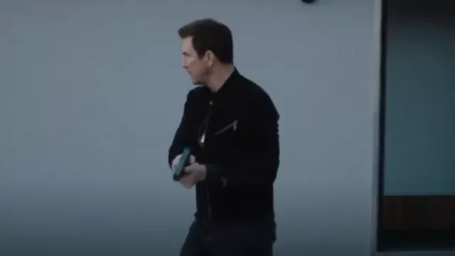 Ralph Lauren Ran­dall Suede Bik­er Jack­et worn by Supervisory Special Agent Remy Scott (Dylan McDermott) as seen in FBI: Most Wanted (S05E09)