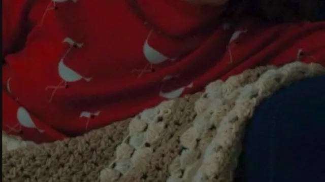 Pull flamant rose rouge d’Elsbeth Tascioni (Carrie Preston) comme on le voit dans Elsbeth (S01)