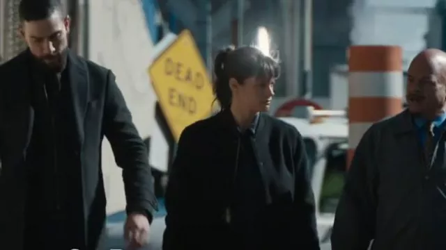 Wilfred Poussin Bomber Jacket worn by Special Agent Maggie Bell (Missy Peregrym) as seen in FBI (S06E09)