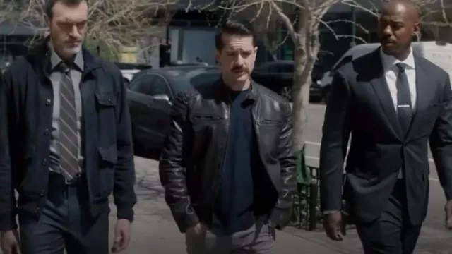 Manteau Superdry Endurance Indy Chase porté par Charles Willis (Nick Jordan) dans Law & Order (S23E10)