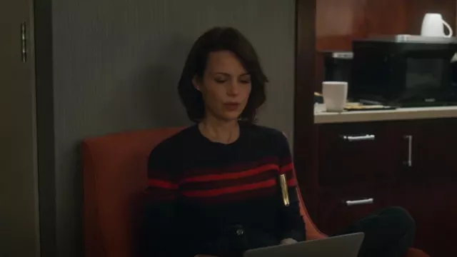 Sonia Rykiel Sweater worn by Grace Gordon Greene (Carla Gugino) as seen in The Girls on the Bus (S01E07)