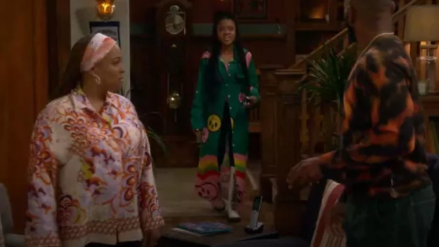 Dr. Martens Britain Boots worn by Aaliyah Upshaw (Khali Spraggins) as seen in The Upshaws (S05E02)
