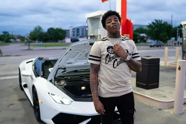 Amiri Black MX1 Jeans worn by Yungeen Ace on the Instagram account @yungeenace