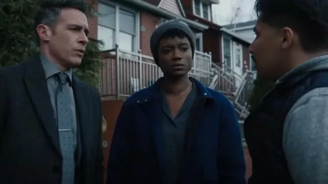 Theory Utility Coat worn by Special Agent Tiffany Wallace (Katherine Renee Turner) as seen in FBI (S06E10)