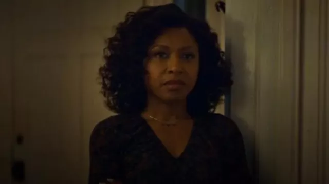 Veronica Jer­sey Top worn by Cass (Gabrielle Dennis) as seen in The Big Door Prize (S02E03)