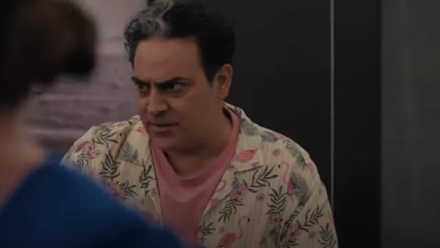 Benson Viscose Rosseau Shirt worn by Ernie Malik (Jason Antoon) as seen in NCIS: Hawai'i (S03E09)