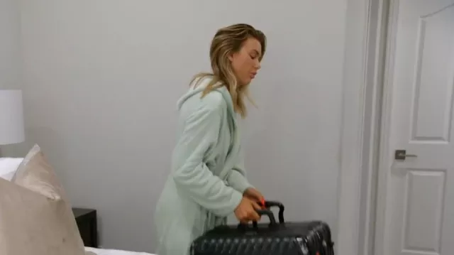 Give Them Lala Beau­ty Lala's Plush Robe worn by Lala Kent as seen in Vanderpump Rules (S11E14)