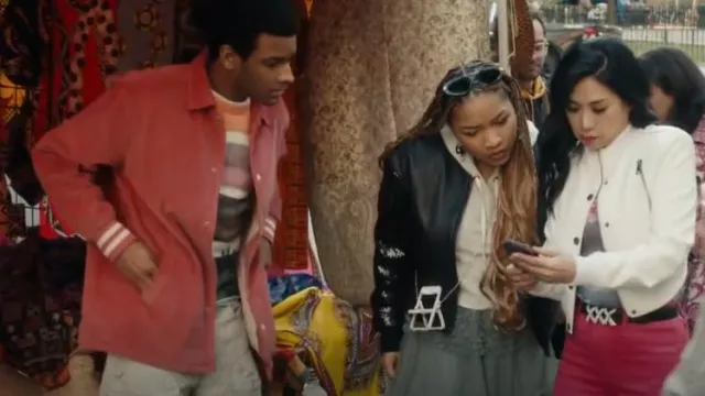 Area Pave Chair Bag worn by Delilah (Laya DeLeon Hayes) as seen in The Equalizer (S04E08)