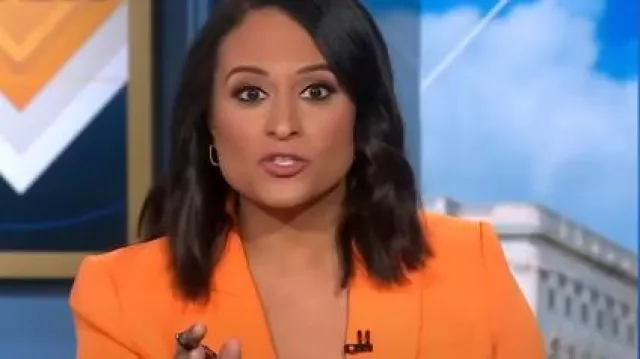 Veronica Beard Tomi Dickey Jacket worn by Kristen Welker as seen in Today on May 6, 2024