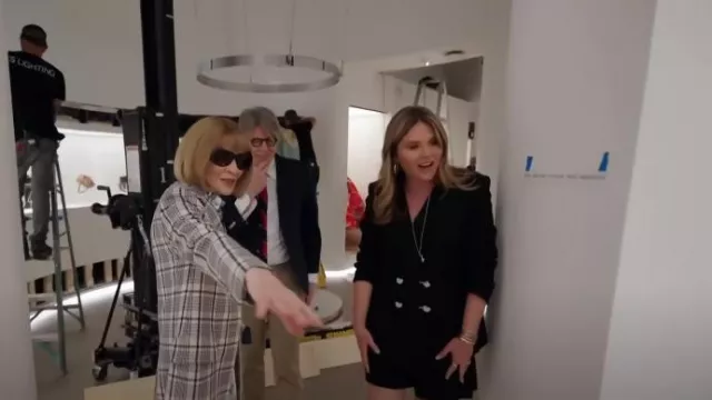 Veronica Beard Noemi Shorts worn by Jenna Bush Hager as seen in Today on May 6, 2024