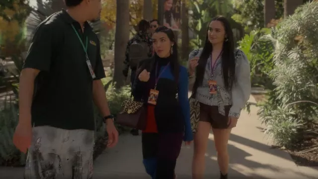 Tory Sport Color Block Midi Dress worn by Heidi (Kirrilee Berger) as seen in grown-ish (S06E14)