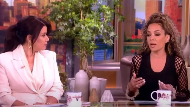 By Malene Birger Anae Dress worn by Sunny Hostin as seen in The View on May 6, 2024