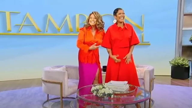Fashion Nova Melissa Ombre Maxi Dress worn by Kim Fields as seen in Tamron Hall Show on May 6, 2024