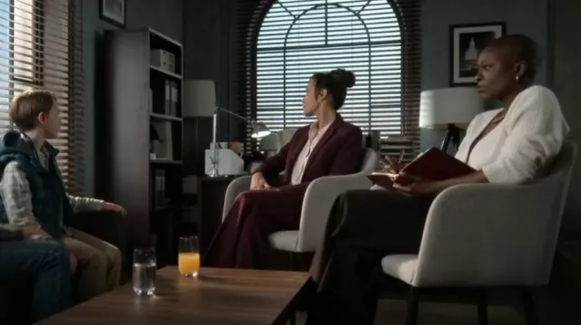 Inc Wrap Top worn by Kemi Adebayo (Adeola Role) as seen in Alert: Missing Persons Unit (S02E09)