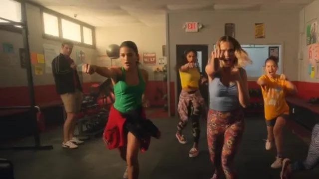 Forever 21 Active Contrast Trim Romper worn by Noa Olivar (Maia Reficco) as seen in Pretty Little Liars: Original Sin (S02E01)