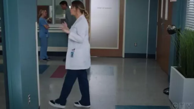 Adidas Gazelle Bold Shoes worn by Jo Wilson (Camilla Luddington) as seen in Grey's Anatomy (S20E08)