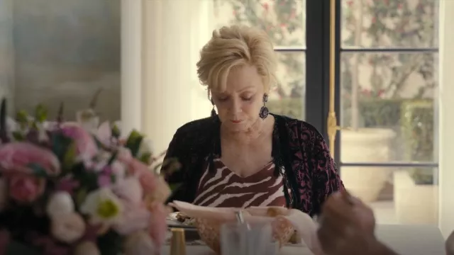 Paige Cicely Silk Camisole worn by Deborah Vance (Jean Smart) as seen in Hacks (S05E05)