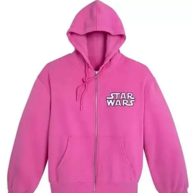 Pink Star Wars Hood­ie