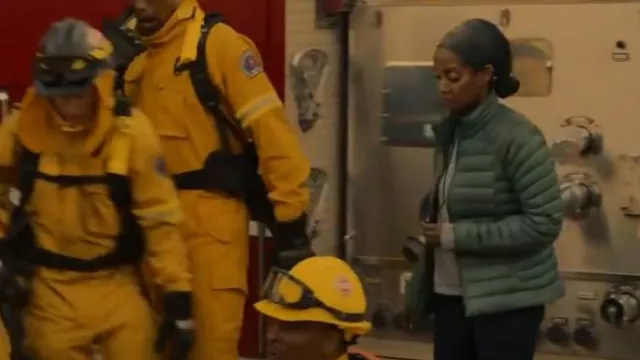 Patagonia Women's Down Sweater™ worn by Hiker as seen in Station 19 (S07E09)