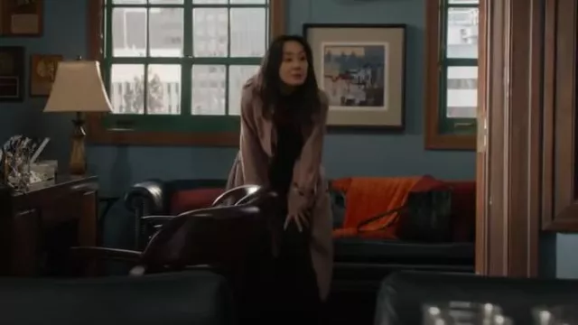 Wardrobe.Nyc Trench Coat Trench Coat worn by Yunjin Kim as seen in Station 19 (S07E08)