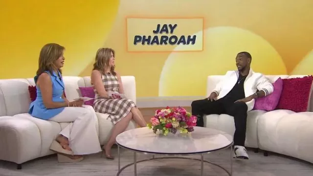 Toccin Emerson Sleeveless Midi Dress worn by Jenna Bush Hager as seen in Today with Hoda & Jenna on May 22, 2024