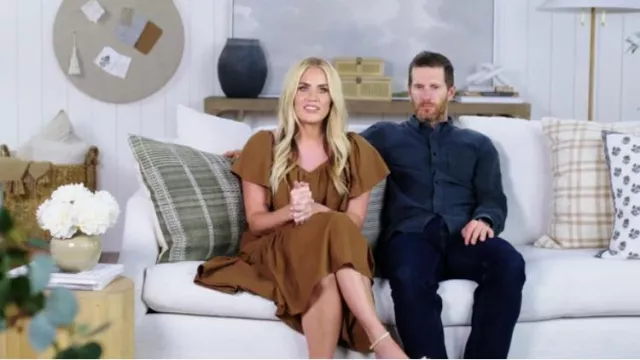 Millie Juliet Dress worn by Shea McGee as seen in Dream Home Makeover (S04E01)