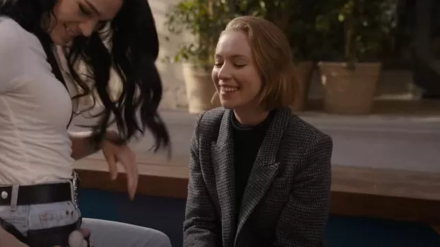 Isabel Marant Kerstin Wool Jacket worn by Ava (Hannah Einbinder) as seen in Hacks (S03E09)