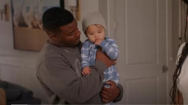 The Marathon Clothing Crenshaw Crewneck worn by Spencer James (Daniel Ezra) as seen in All American (S06E10)