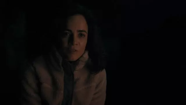 L.L.Bean Bean's Sherpa Fleece Jacket worn by Amanda Lucas (Alice Braga) as seen in Dark Matter (S01E05)