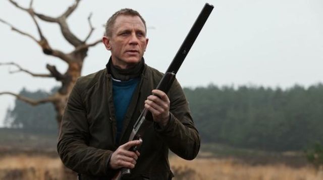 La veste de chasse Barbour de James Bond (Daniel Craig) dans Skyfall
