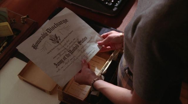 L'authentique libération honorable de l'US Army de Don Draper (Jon Hamm) dans la série Mad Men