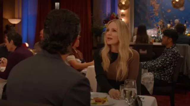 Mara Hoffman Aura Colour Block Maxi Dress worn by Laura Fine-Baker (Monet Mazur) as seen in All American (S06E11)