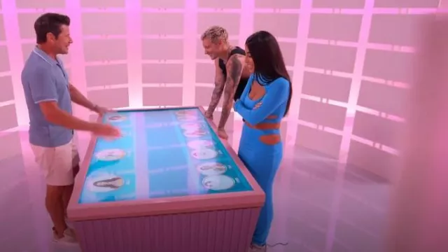 Mars the Label The Long Sleeve Cut Out Maxi Set worn by Alara Taneri as  seen in Perfect Match (S02E06) | Spotern