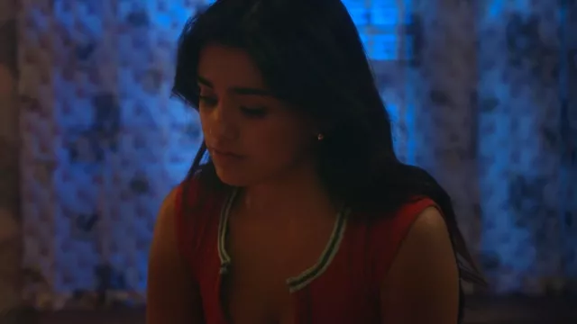 Out From Under Go For Gold Top worn by Noa Olivar (Maia Reficco) as seen in Pretty Little Liars: Original Sin (S02E02)