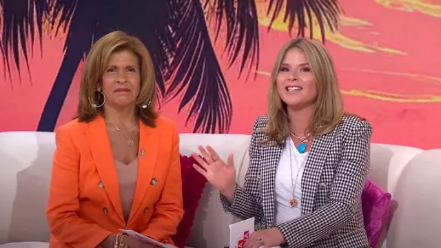 Veronica Beard Charleston Dickey Jacket worn by Jenna Bush Hager as seen in Today with Hoda & Jenna on June 18, 2024