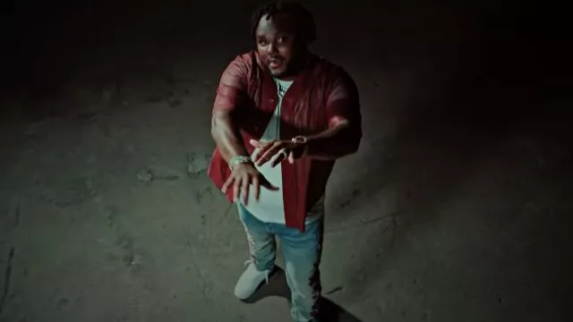 Nike Air Force 1 Low White portée par Tee Grizzley dans Tee Grizzley - Robbery 7 [Vidéo officielle]
