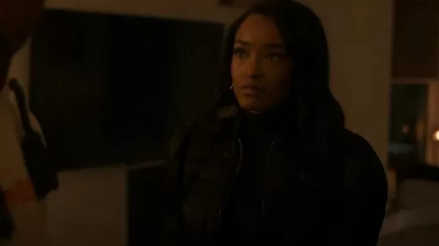 Tom Ford Peplum Jacket worn by Diana Tejada (LaToya Tonodeo) as seen in Power Book II: Ghost (S04E04)