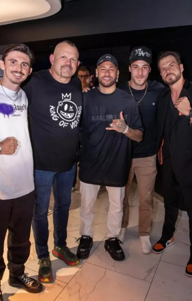Balenciaga Black Distressed Unity Sports Icon Hat worn by Neymar on the Instagram account @neymarjr