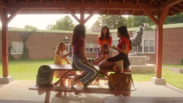 Nike Court Vision Alta TXT worn by Faran Bryant (Zaria Simone) as seen in Pretty Little Liars: Original Sin (S02E08)